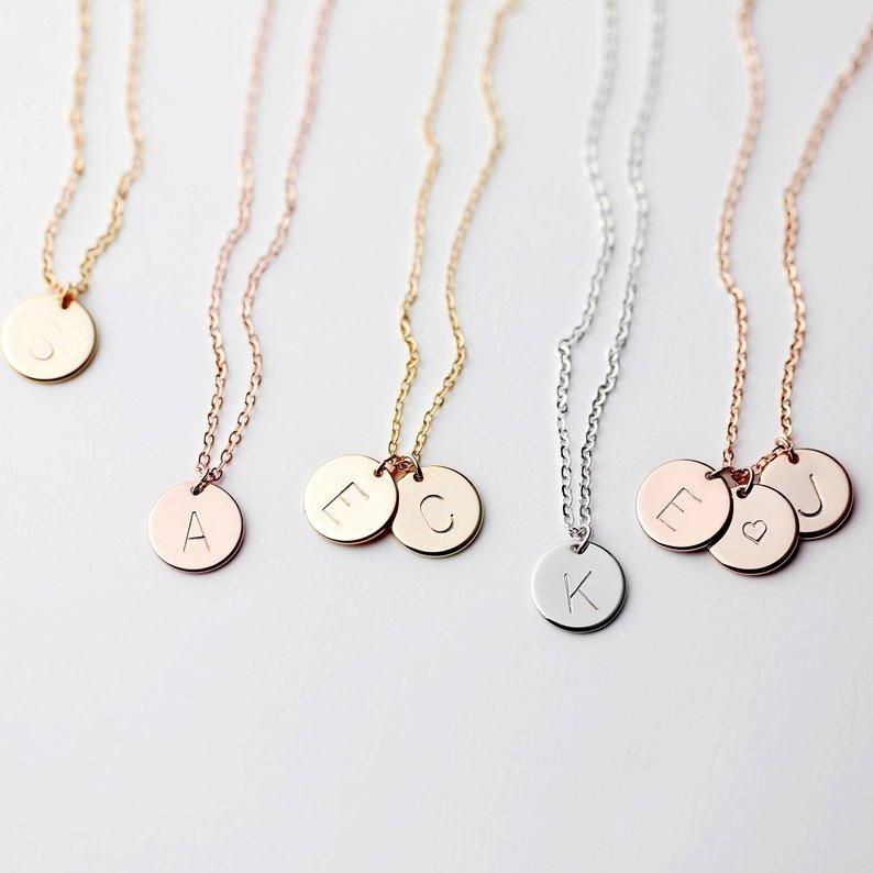 Personalized Disc Necklace