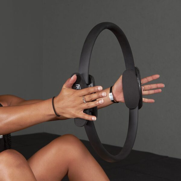 Pilates Ring Double Handled - Yoga Gym Fitness Exercise Dual Band Circle