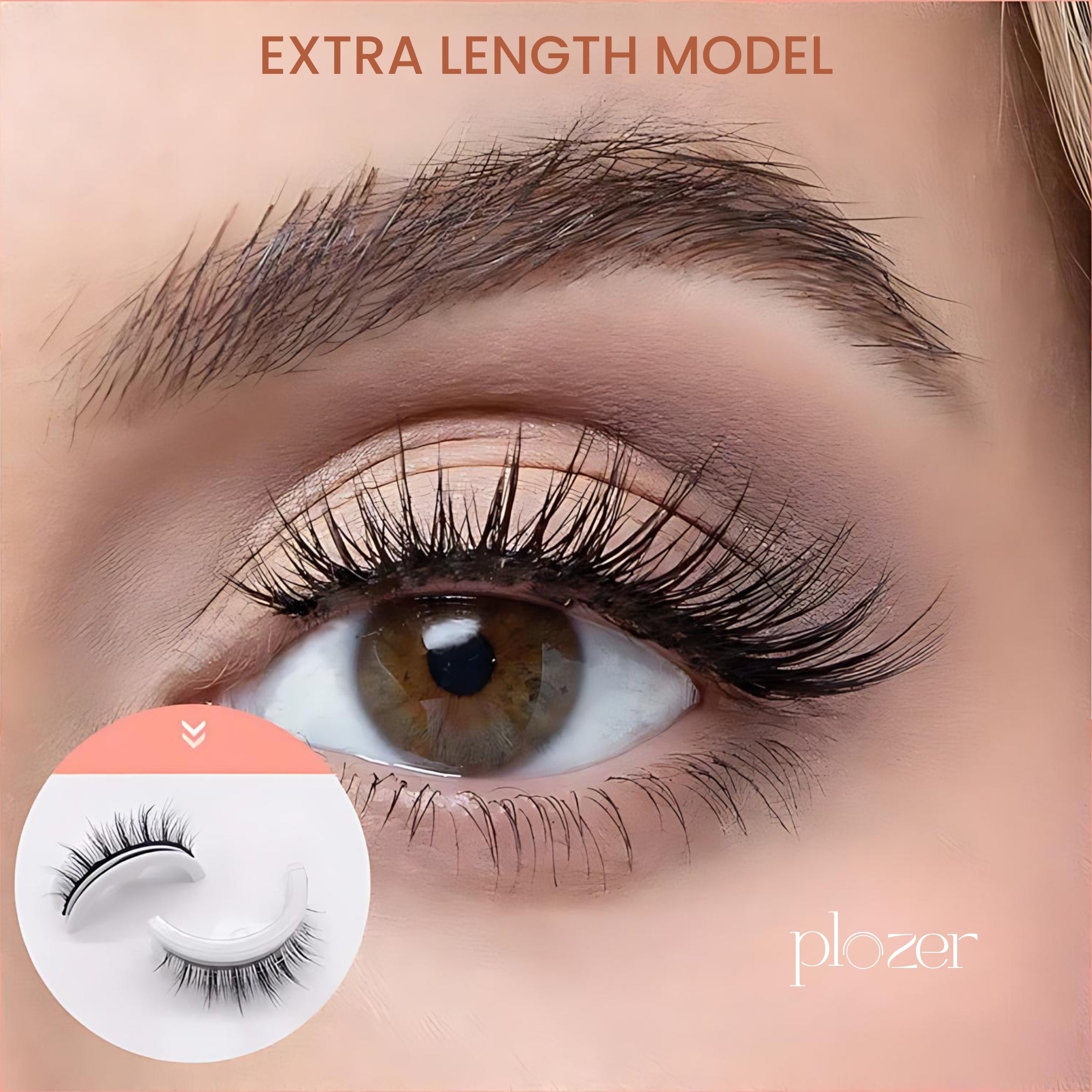 Plozer - Reusable Adhesive Eyelashes