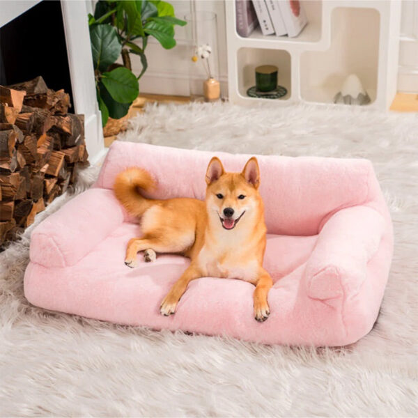 PlushPaws Dog Sofa Bed