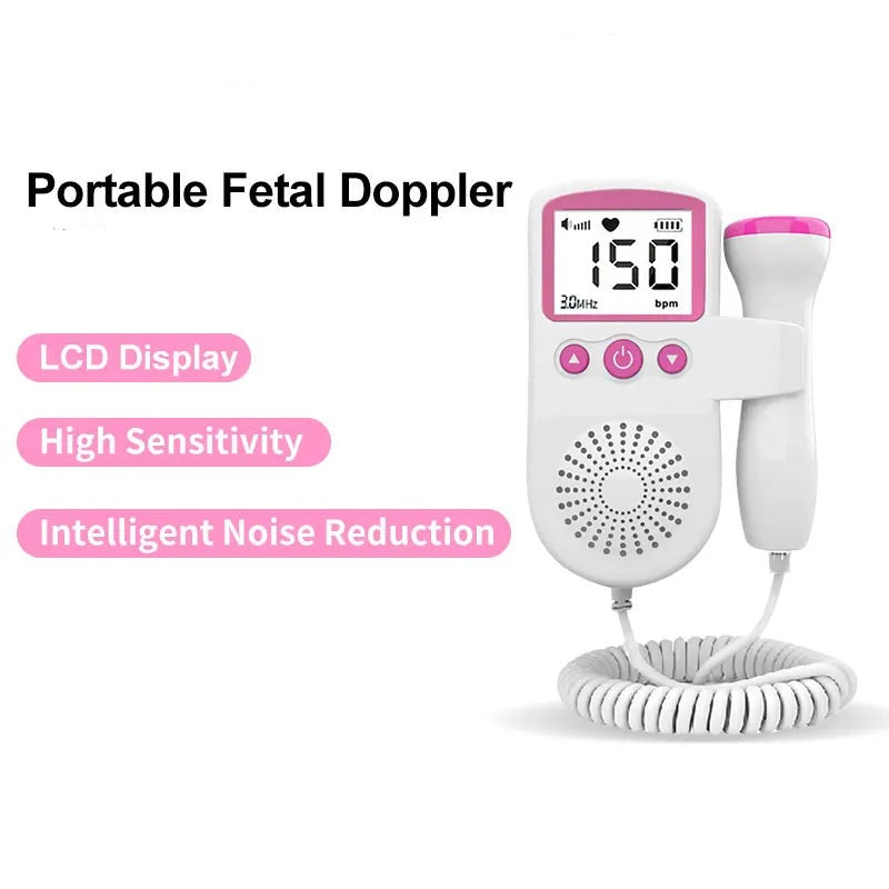 Portable fetal Doppler.