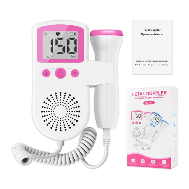 Portable fetal Doppler.