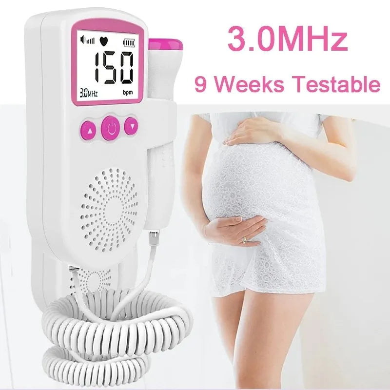 Portable fetal Doppler.