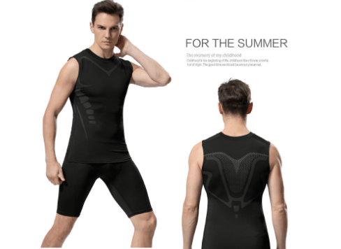 QIAWI THE NEWEST Version Ionic Shaping Sleeveless Shirt