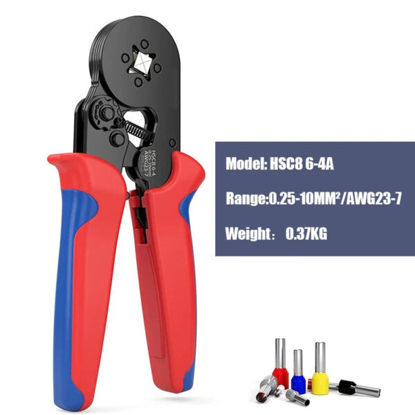 Ratchet Tubular Terminal Wire Crimpers Set