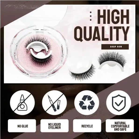 Reusable Self-Adhesive Eyelashes