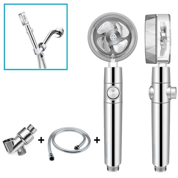 Showery Turbo - Propeller Driven Shower Head