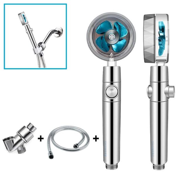 Showery Turbo - Propeller Driven Shower Head