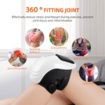 Smart Compress Knee Massager & Free Knee Pain Relief Patches - Infrared Knee Massager For Pain Relief