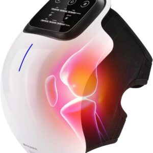 Smart Compress Knee Massager & Free Knee Pain Relief Patches - Infrared Knee Massager For Pain Relief