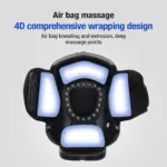 Smart Compress Knee Massager & Free Knee Pain Relief Patches - Infrared Knee Massager For Pain Relief