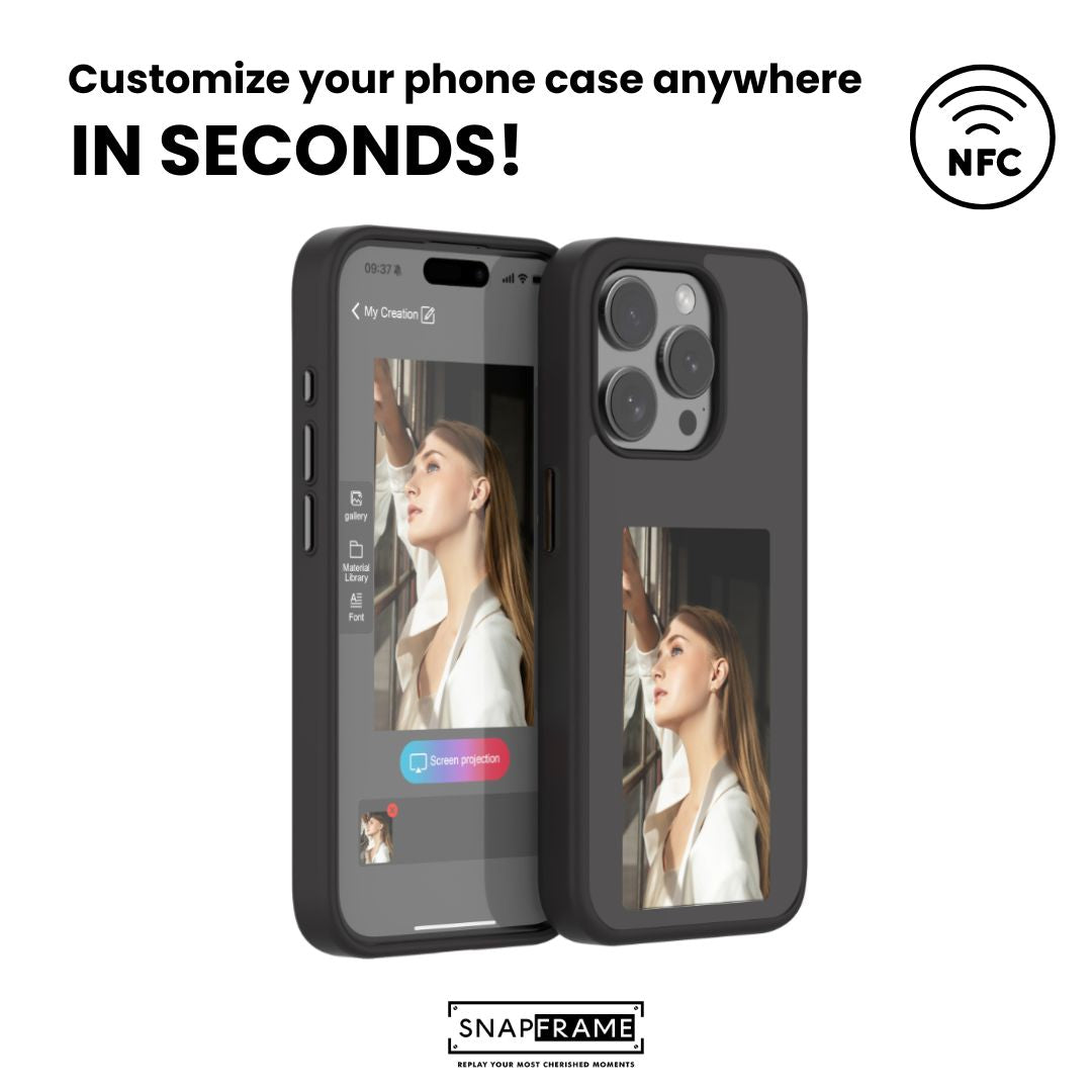 Snapframe E-ink Phone Case