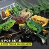 Spirebuzz JumpMaster Frog Lure - 5 Pcs Set