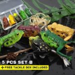 Spirebuzz JumpMaster Frog Lure - 5 Pcs Set