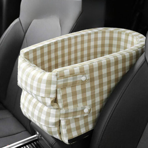 Waggle Portable Pet Nonslip Car Seat With Seat Belt