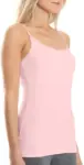 Womenâ€™s Camisole With Built In Padded Bra Vest