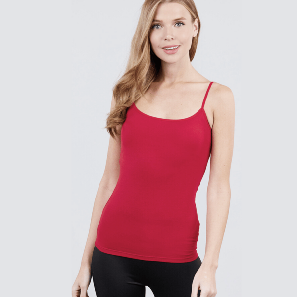 Womenâ€™s Camisole With Built In Padded Bra Vest