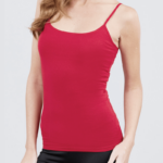 Womenâ€™s Camisole With Built In Padded Bra Vest