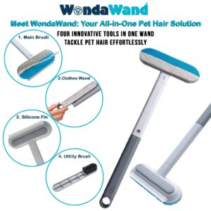 WondaWand – 4 In 1 Pet Hair Removal Tool