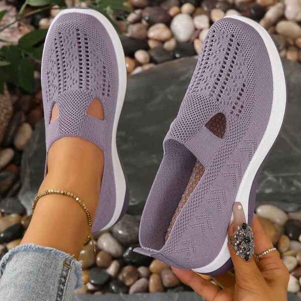 (#1 Trending 2024) PREMUM - Soft Breathable Woven Orthopedic Shoes For Women (70% OFF)