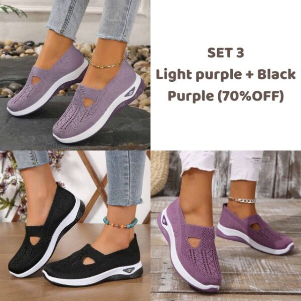 (#1 Trending 2024) PREMUM - Soft Breathable Woven Orthopedic Shoes For Women (70% OFF)