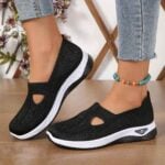 (#1 Trending 2024) PREMUM - Soft Breathable Woven Orthopedic Shoes For Women (70% OFF)