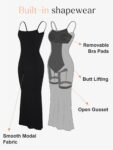 2 in 1 The Shapewear Dress Slip Maxi