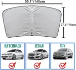 2024 Summer Hot Sale - Car Windshield Sun Shade Cover