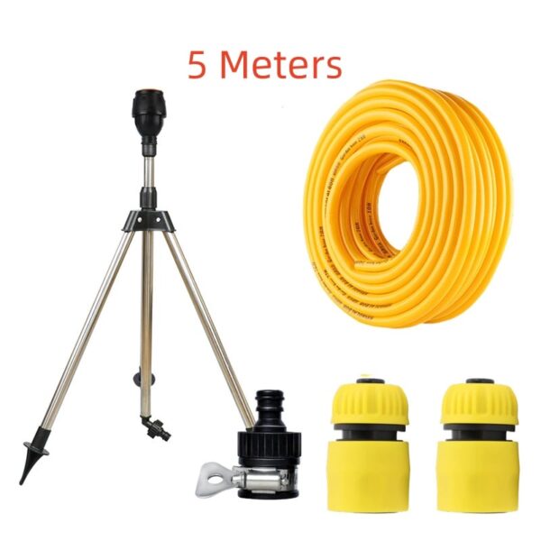 360 Degree Auto- rotation Garden Tripod Sprinkler PRO