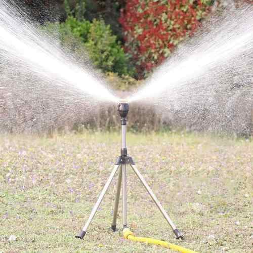 360 Degree Auto- rotation Garden Tripod Sprinkler PRO