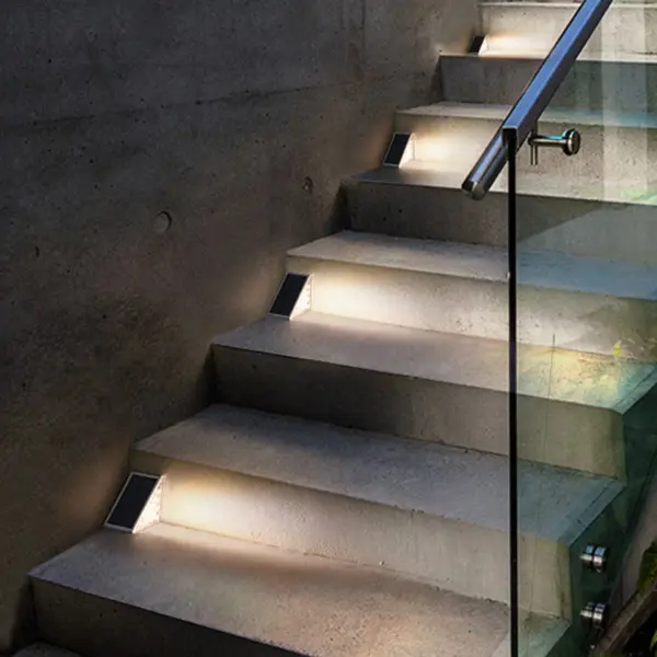 AuraTorch Solar Stair Lights