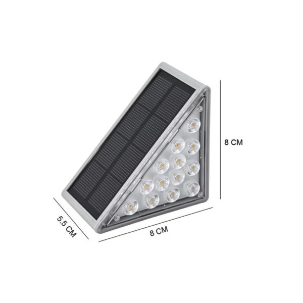 AuraTorch Solar Stair Lights