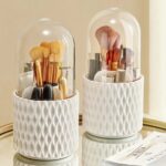 BIG SALE 49% OFF - Sleek 360Â° Spinning Makeup Brush Holder