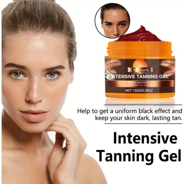 BRONZING! GOLD SHIMMER INTENSIVE TANNING GEL