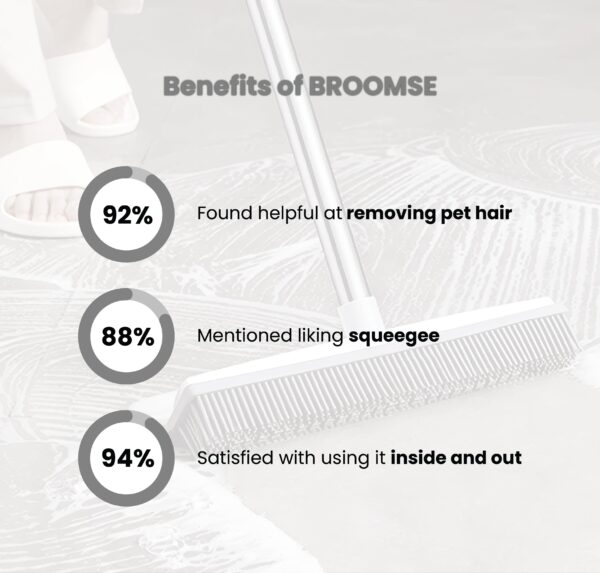 BROOMSE- Magical Brush Hair Removal