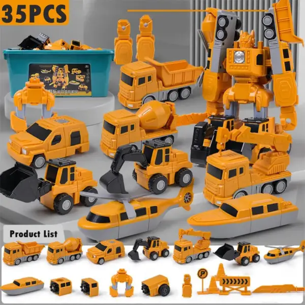 Constructo Modular Transforming Toy Set