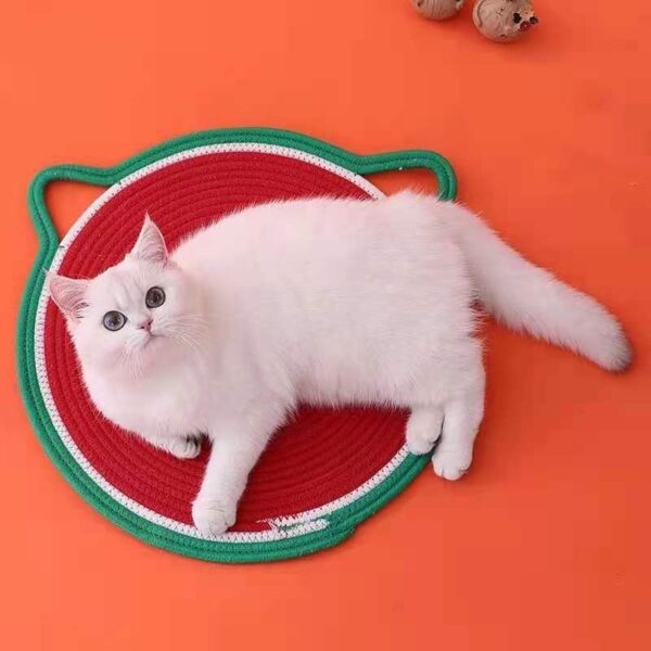 Cotton Rope Cat Scratch Mat Water-Resistant