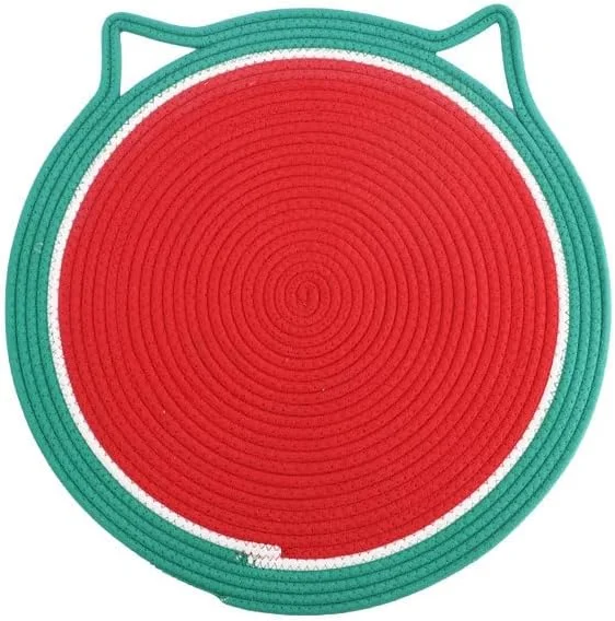 Cotton Rope Cat Scratch Mat Water-Resistant