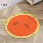 Cotton Rope Cat Scratch Mat Water-Resistant