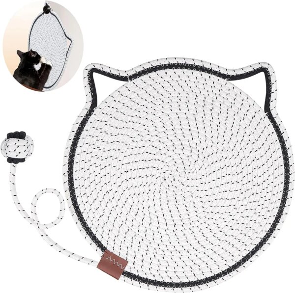 Cotton Rope Cat Scratch Mat Water-Resistant