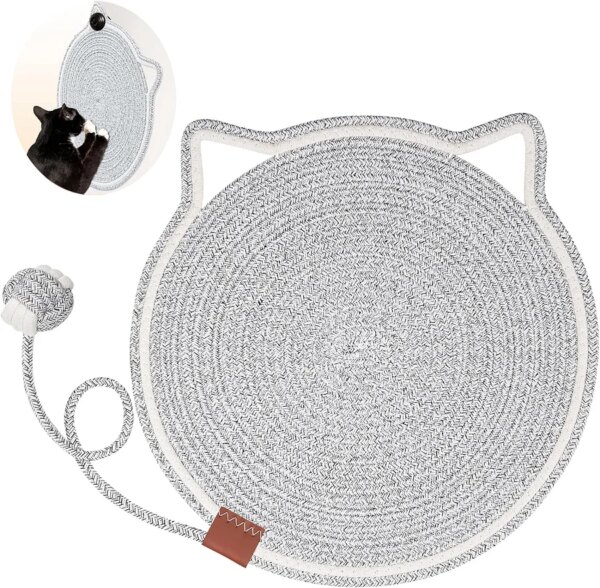 Cotton Rope Cat Scratch Mat Water-Resistant