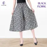 CurvyFlair - High Waist Wide Leg Pants