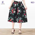 CurvyFlair - High Waist Wide Leg Pants