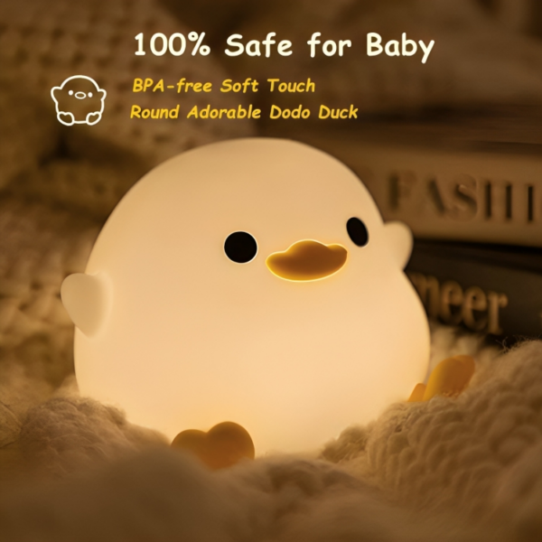 Cute Duck Night Light Lamp