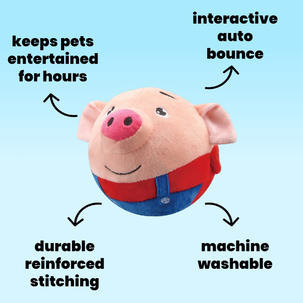 Dancing Piggy – interactive dog toy