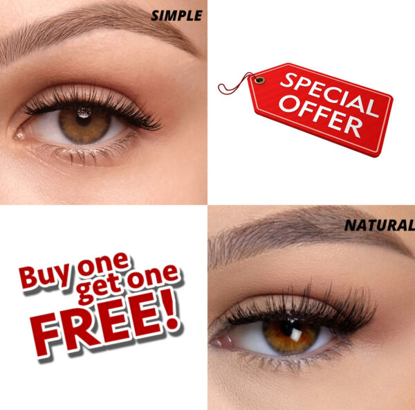 ElaraCraft Magnetic Eyelashes - Buy 1 Get 1 Free