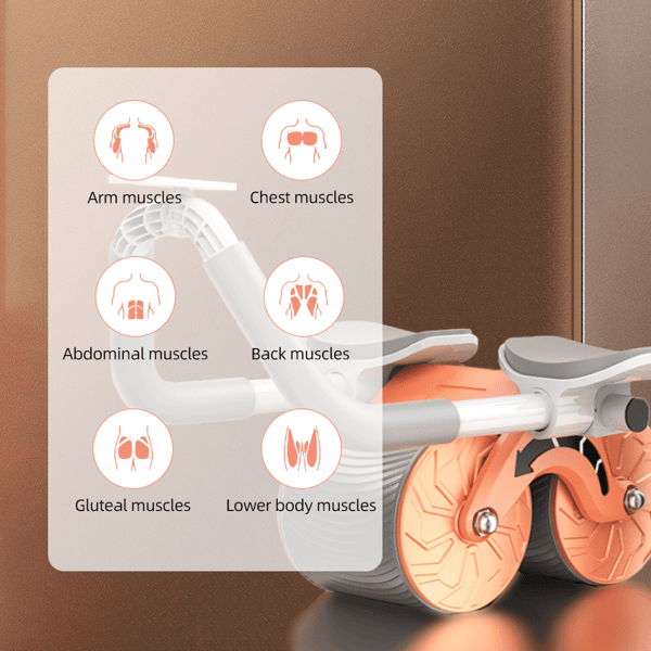 Elbow Support Rebound Abdominal Wheel