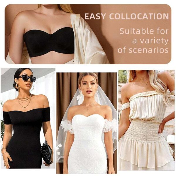 Elementcoll - Non-Slip Multi-Way Strapless Bra (buy 1 get 1 free)