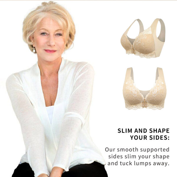 ELIZABETH FRONT CLOSURE '5D' SHAPING WIRELESS BEAUTY BACK BRA(BUY 1 GET 2 FREE)