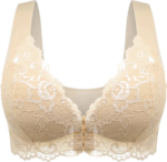 ELIZABETH FRONT CLOSURE '5D' SHAPING WIRELESS BEAUTY BACK BRA(BUY 1 GET 2 FREE)